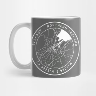 Belfast Map Mug